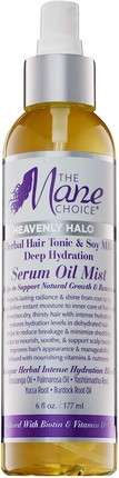 Масло для волос и сыворотка для волос The Mane Choice Heavenly Halo Травяной тоник для волос и сыворотка-масло с соевым молоком для глубокого увлажнения