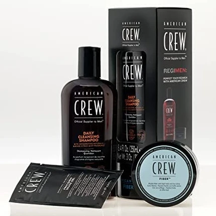 Образец шампуня и геля для бритья American Crew Fiber Duo