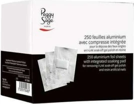 Peggy Sage Набор для ухода за ногтями в алюминиевом футляре
