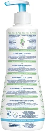 Body Lotion Mustela Hydra Bebe