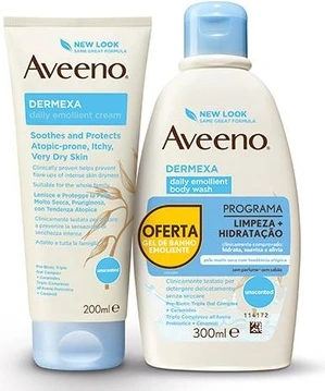 Набор для ухода за телом Aveeno Dermexa Daily Emollient Cream