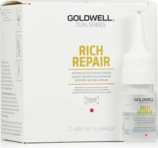 Интенсивная восстанавливающая сыворотка в ампулах Goldwell Dualsenses Dual Rich Repair