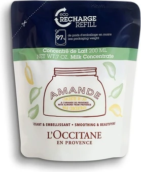 Укрепляющий лосьон для тела L'Occitane Concentre De Lait Эко-Запас