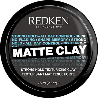 Текстурирующая глина Redken Matte Clay Сильная фиксация