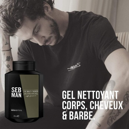 Гель для волос, бороды и тела Seb Man The Multitasker