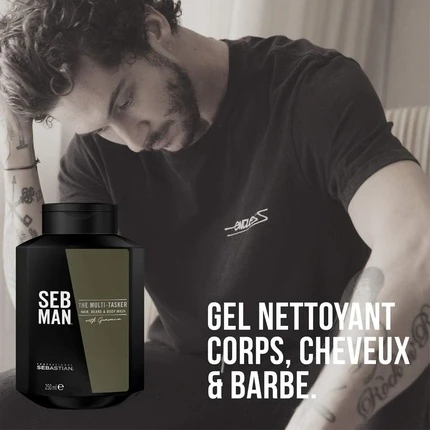 Гель для волос, бороды и тела Seb Man The Multitasker