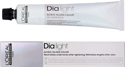 Окрашивание L'Oreal Professional DiaLight Пепельный Темный Блонд