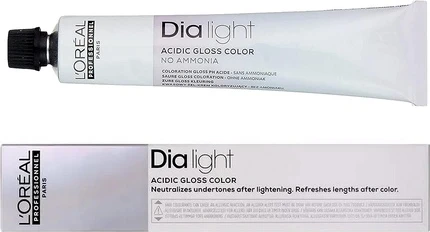 Окрашивание L'Oreal Professional DiaLight Пепельный Темный Блонд
