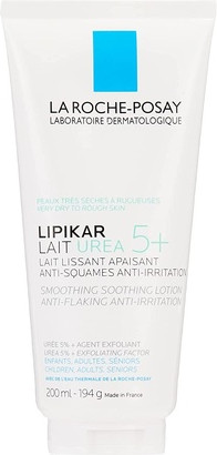 Молочко для тела La Roche-Posay Lipikar Urea 5+ Успокаивающее и разглаживающее против шероховатости