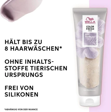 Уход для волос Wella Color Fresh Mask Pearl Blonde