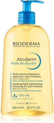 Масло для душа Bioderma Atoderm Успокаивающее Ультрапитательное