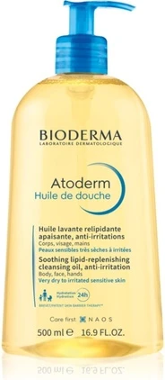 Масло для душа Bioderma Atoderm Успокаивающее Ультрапитательное