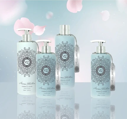 Bath & Shower Gel Vivian Gray Aroma Selection Amber & Cedar
