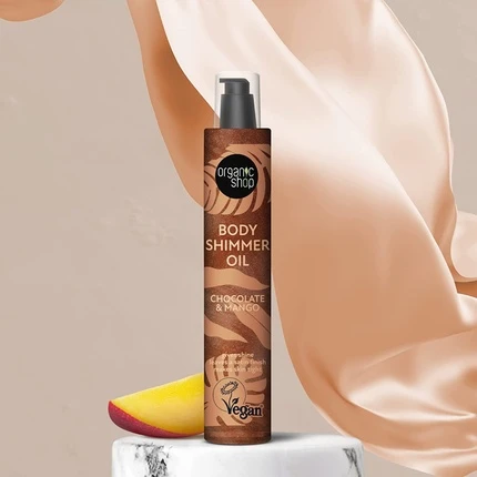 Масло-шиммер для тела Organic Shop
