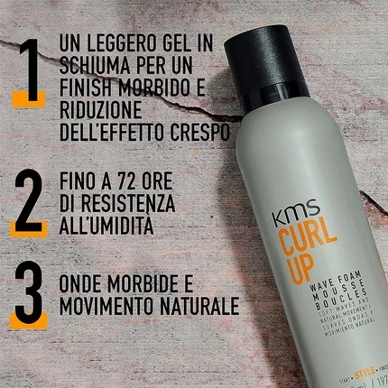 Мусс KMS CurlUp Wave Foam