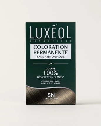 Краска для волос Luxeol Светло-каштановый 5n