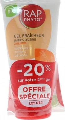 Спрей для ног Markenlos Rap Phyto Gel Fresh Light Legs Citrus Bio