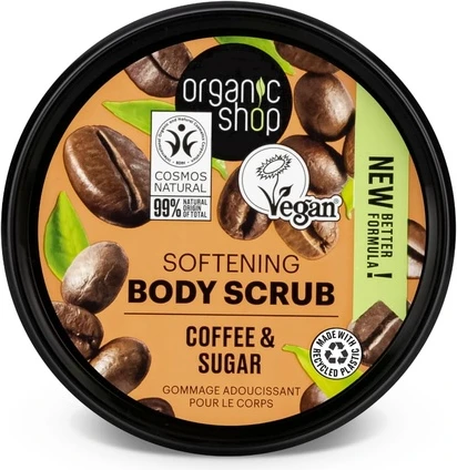 Body Scrub Organic Shop Brazilian Coffee