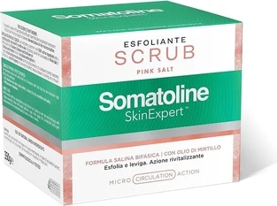 Скраб для тела Somatoline Skin Expert Отшелушивающий Розовый Соль Ревитализирующее Действие
