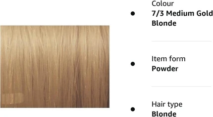 Стойкая краска для волос Wella Illumina Color 7/3 Средний Золотистый Блонд