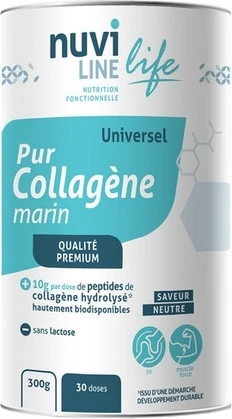 Порошок Markenlos Nuviline Life Pur Морской Коллаген