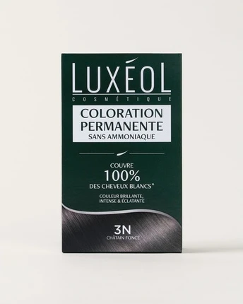 Краска для волос Luxeol Luxol 3n Темно-каштановый цвет