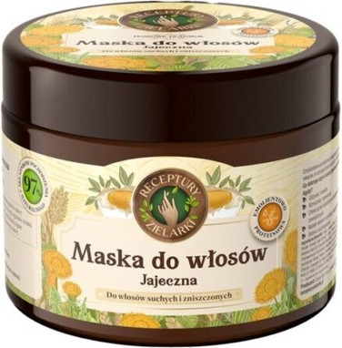Маска для волос Receptury Zielarki