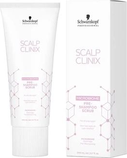 Предшампуневый скраб Schwarzkopf SCALP CLINIX