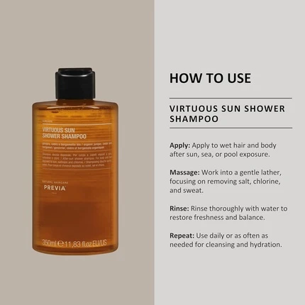 Комплект для защиты от солнца Sun Protection Care Kit Previa Virtuous Sun Summer