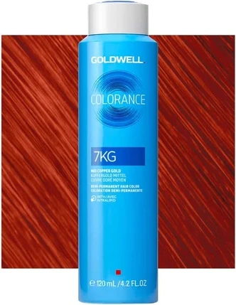 Цвет волос Goldwell Теплые Красные