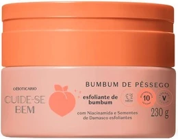 Отшелушивающий крем O Boticario Cuide-Se Bem Peach Bum