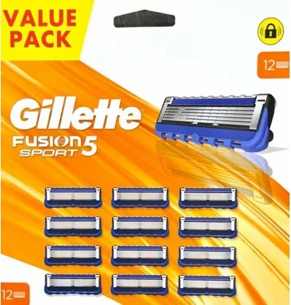 Лезвия для бритья Gillette Fusion 5 Sport
