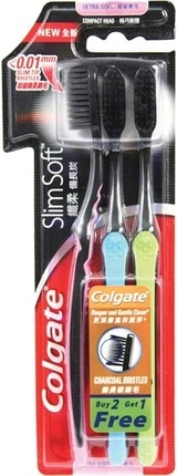 Зубная щетка Colgate Slim Soft Active Charcoal