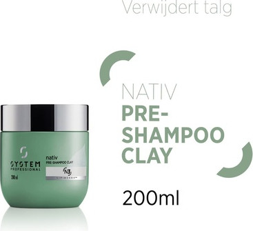 Система предварительного мытья волос с глиной Clay System Professional