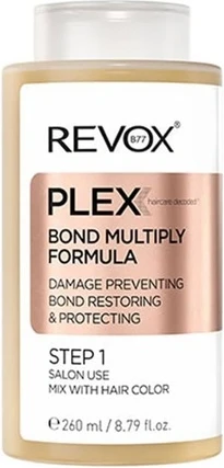 Набор для ухода за волосами Revox с формулой Bond Multiply, Шаг 1