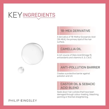 Масло для волос Philip Kingsley Bond Builder Lipid Shield Oil