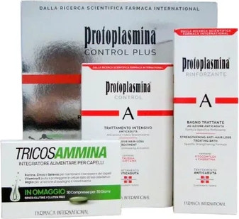 Комплект Kit Protoplasmina Control Plus Intensive Biostimulating Antihair Loss