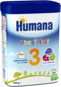 Растущее Молоко Humana Little Heroes
