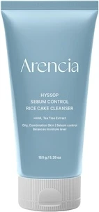 Очищающее мыло для лица Arencia Hyssop Sebum Control Rice Cake Cleanser