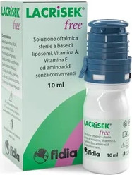 Офтальмологический раствор Fidia Lacrisek Free