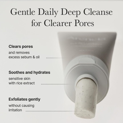 Очищающее средство Arencia Rice Lha Pore Control Rice Cake Cleanser с салициловой кислотой Глубокое очищение