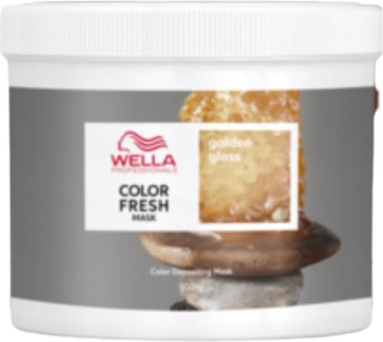 Полуперманентная Маска для волос Wella Golden Gloss