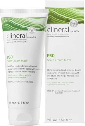Маска для кожи головы CLINERAL Ahava