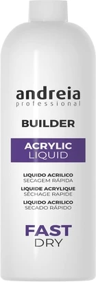 Акриловая мономерная жидкость Andreia для наращивания ногтей, быстросохнущая