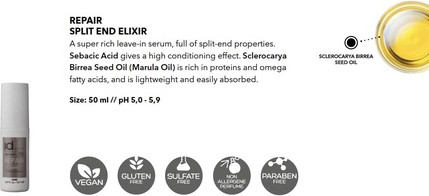 Масло для волос Elixir Idhair Elements Xclusive Repair