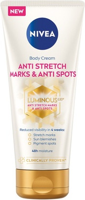 Лосьон для тела Nivea Luminous Body Cream против следов и пятен