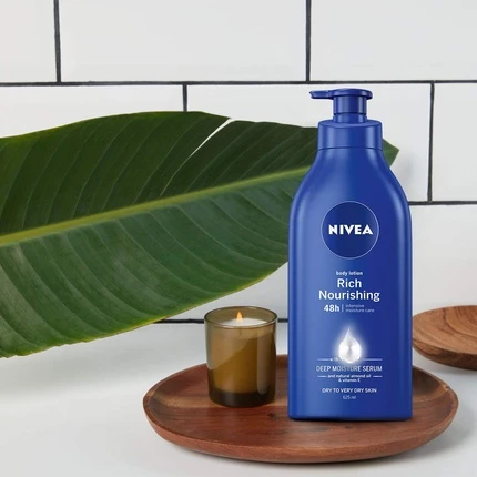 Body Lotion Nivea Nutritive Body Milk 48H Deep Moisture