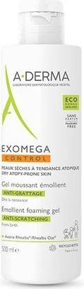 Вспенивающийся гель A-Derma Exomega Control