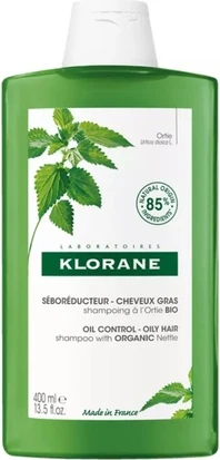 Шампунь Klorane Контроль жирности с органической крапивой