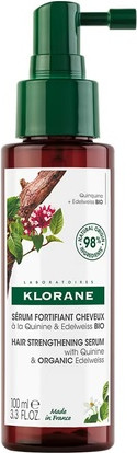 Сыворотка для волос Klorane против выпадения волос с Хинным деревом и органическим Эдельвейсом